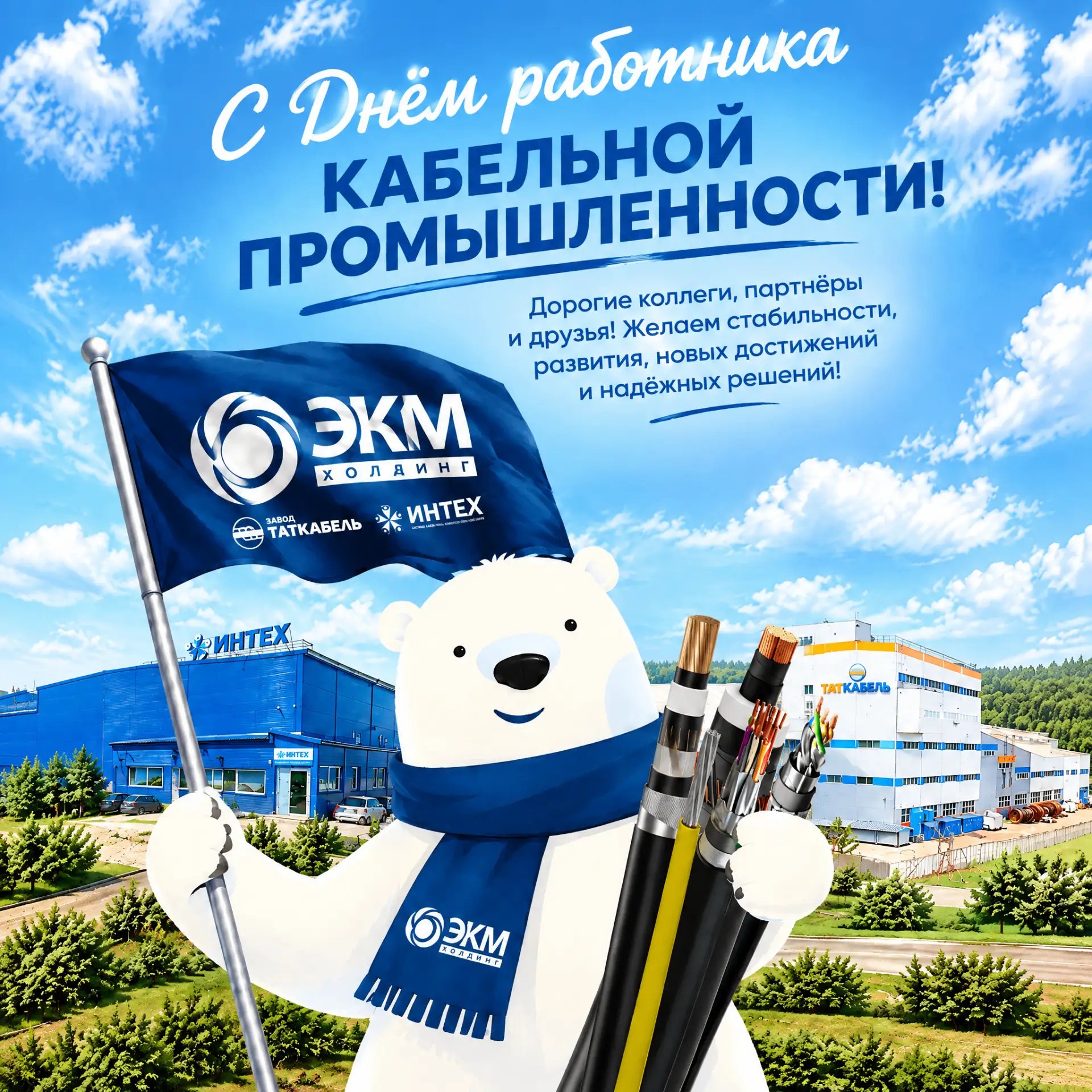 С Днём работника кабельной промышленности!